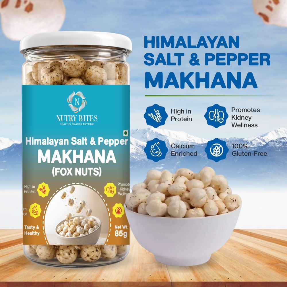Himalayan Salt & Pepper Makhana